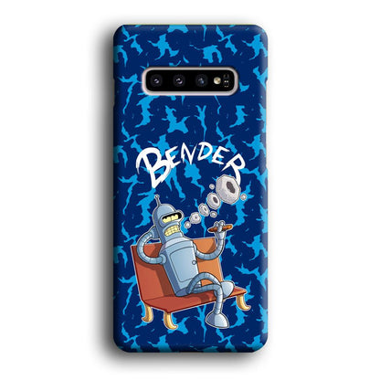 Futurama Relax Bender Samsung Galaxy S10 Plus Case-Oxvistore