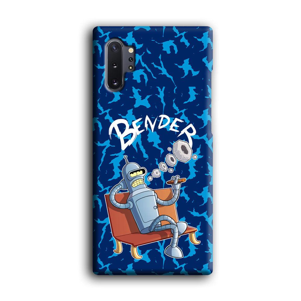 Futurama Relax Bender Samsung Galaxy Note 10 Plus Case-Oxvistore