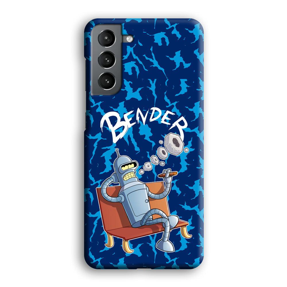 Futurama Relax Bender Samsung Galaxy S21 Case-Oxvistore