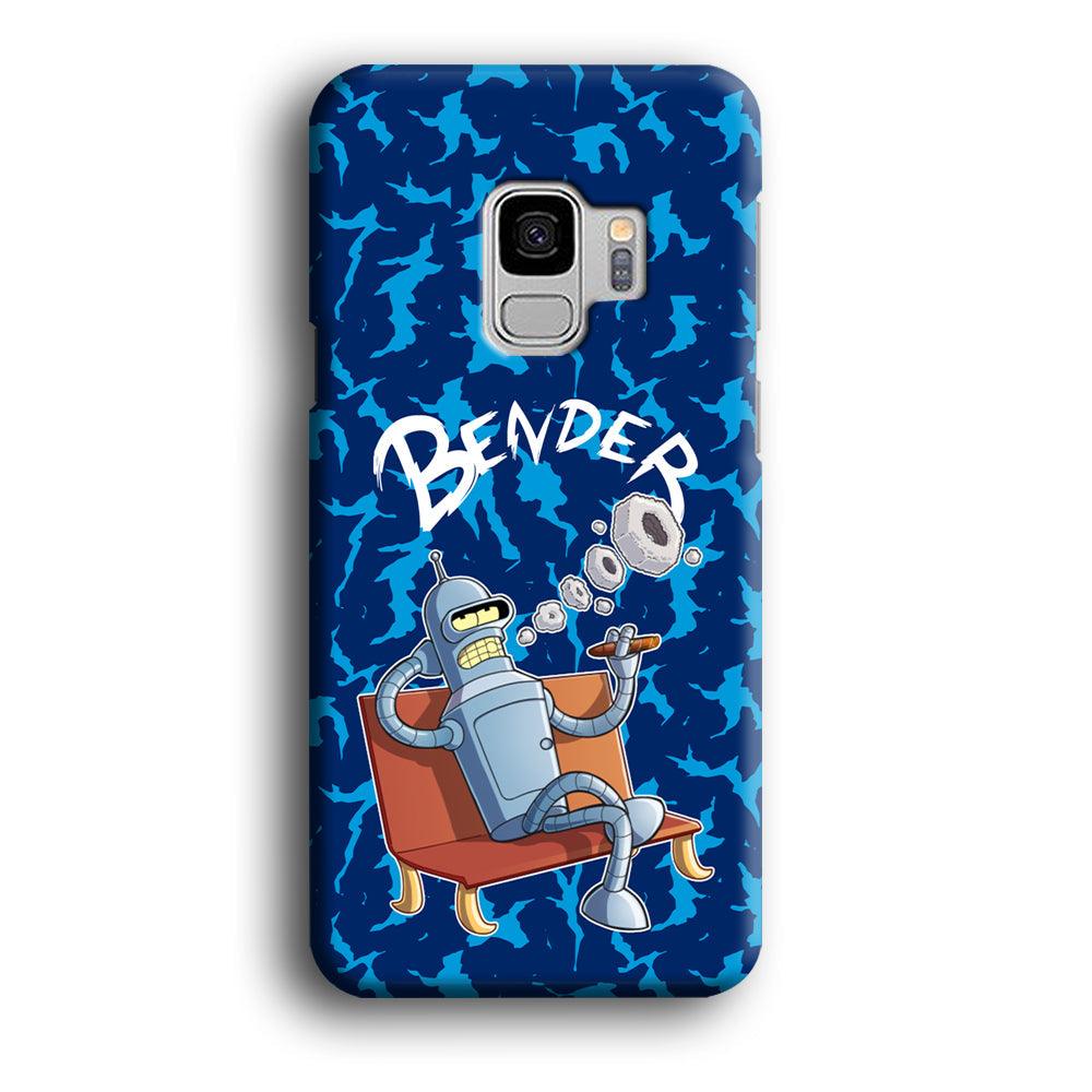 Futurama Relax Bender Samsung Galaxy S9 Case-Oxvistore