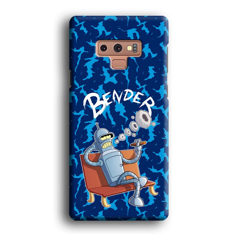 Futurama Relax Bender Samsung Galaxy Note 9 Case-Oxvistore