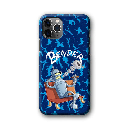 Futurama Relax Bender iPhone 11 Pro Case-Oxvistore