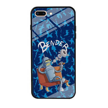 Futurama Relax Bender iPhone 8 Plus Case-Oxvistore