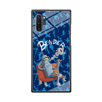 Futurama Relax Bender Samsung Galaxy Note 10 Plus Case-Oxvistore