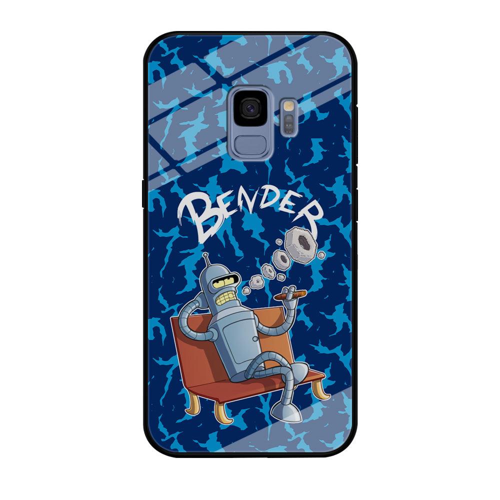 Futurama Relax Bender Samsung Galaxy S9 Case-Oxvistore