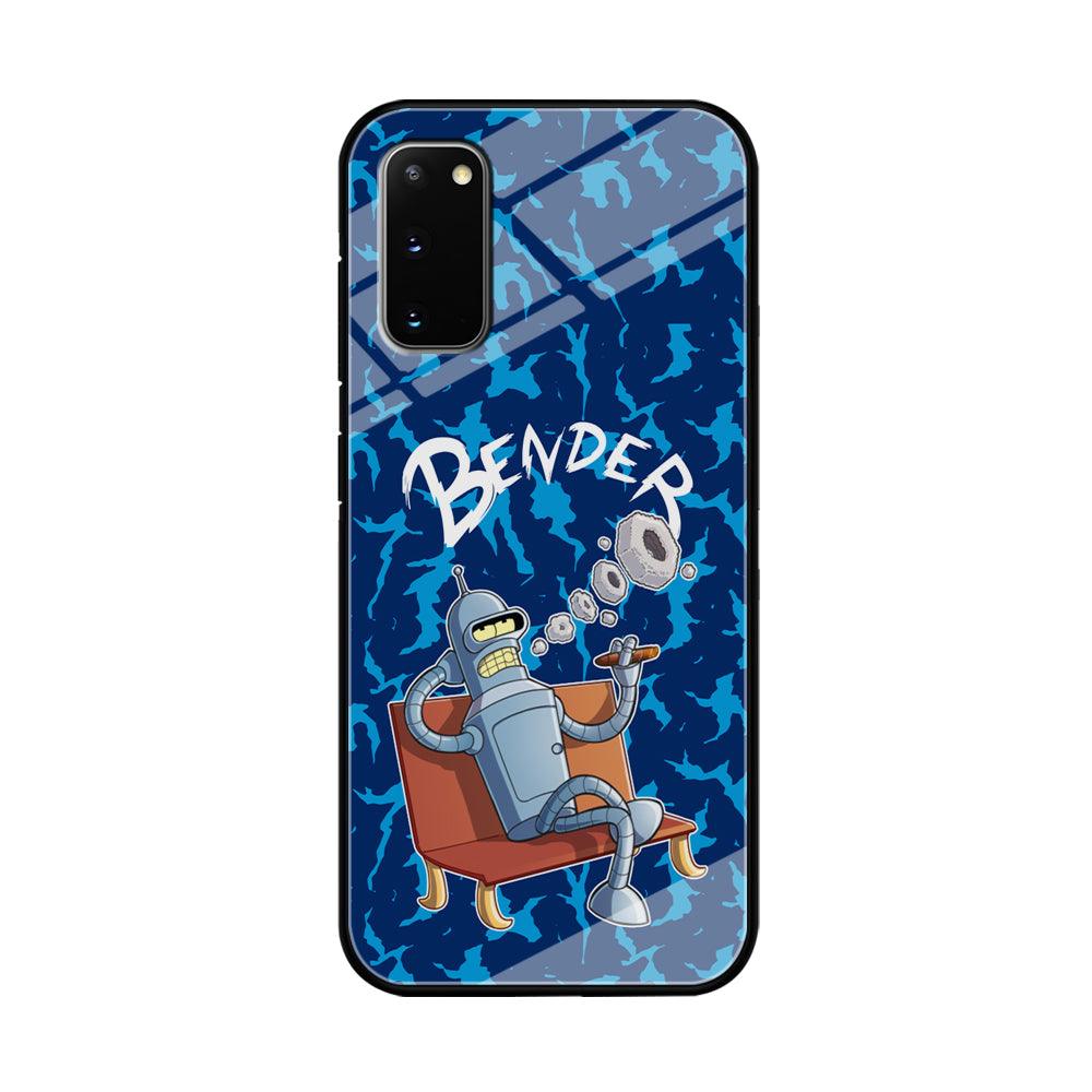 Futurama Relax Bender Samsung Galaxy S20 Case-Oxvistore