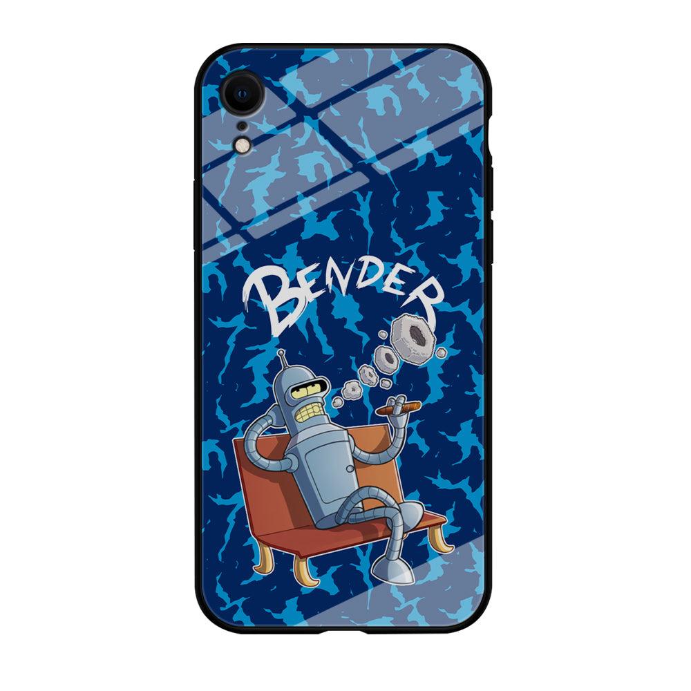 Futurama Relax Bender iPhone XR Case-Oxvistore