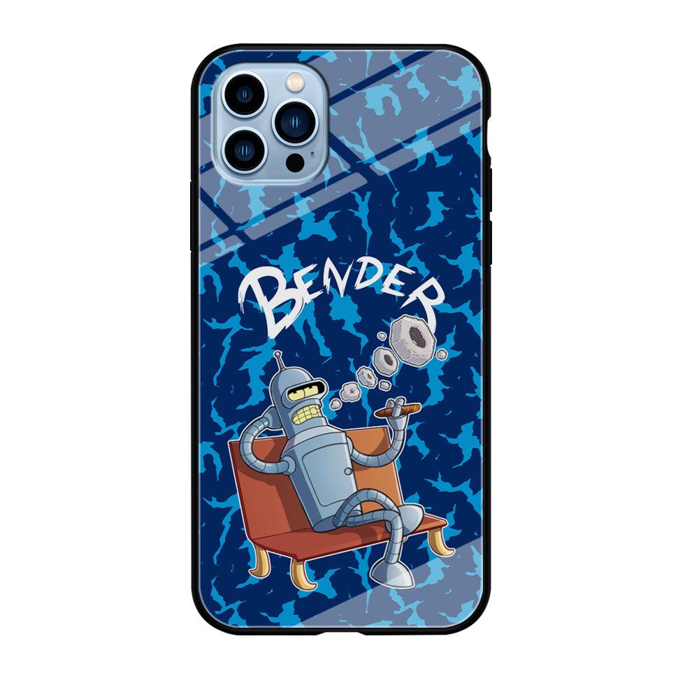 Futurama Relax Bender iPhone 12 Pro Max Case-Oxvistore