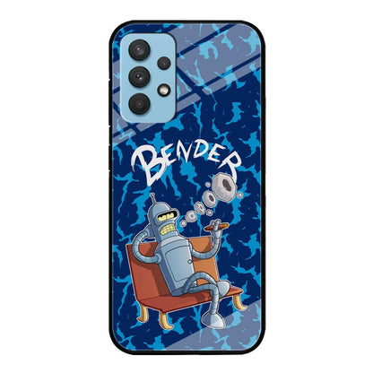 Futurama Relax Bender Samsung Galaxy A32 Case-Oxvistore