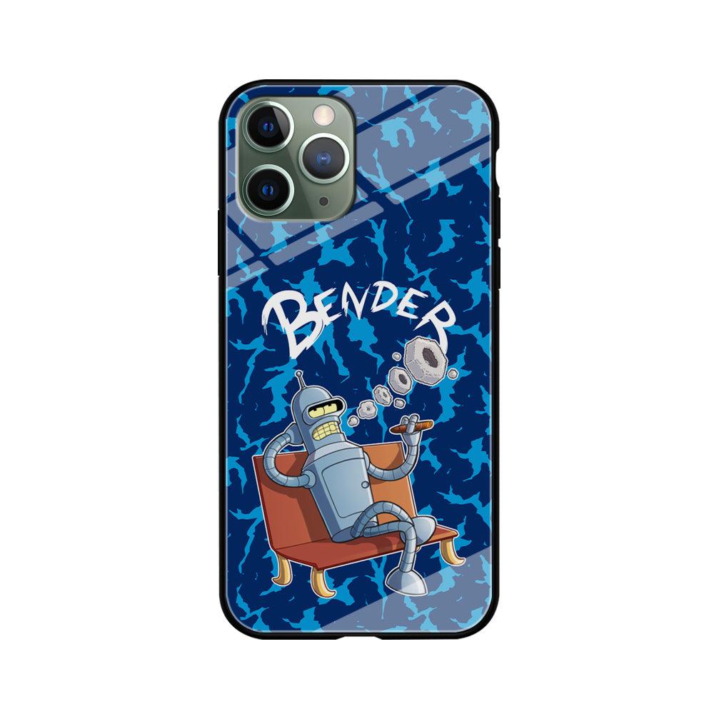 Futurama Relax Bender iPhone 11 Pro Case-Oxvistore