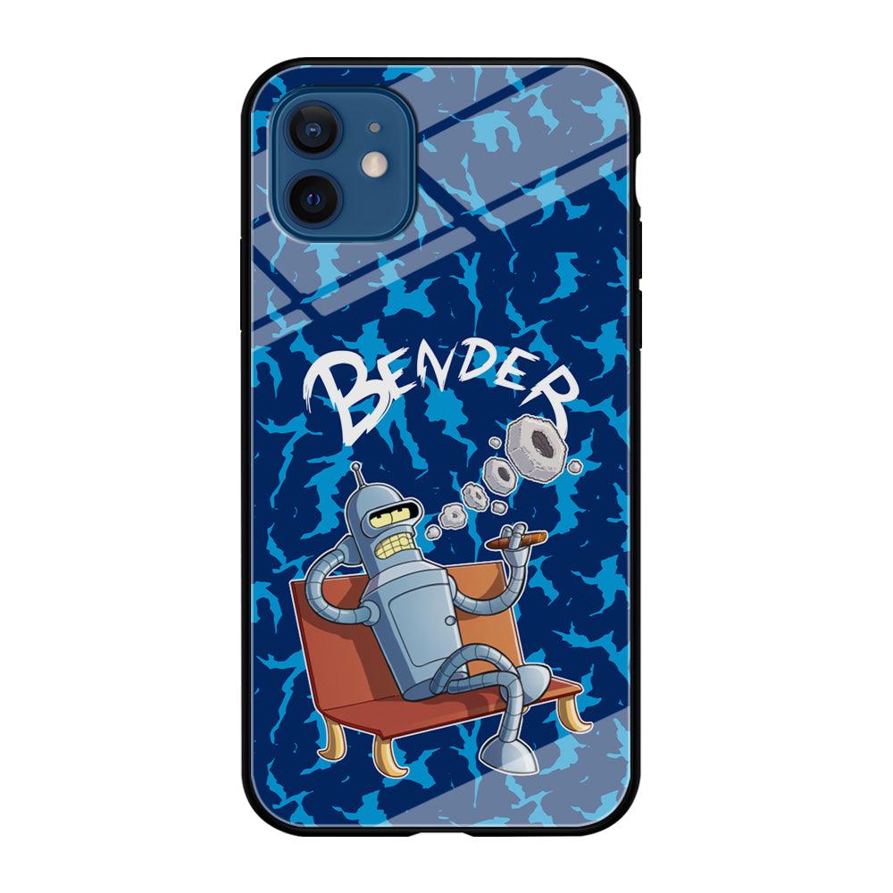 Futurama Relax Bender iPhone 12 Case-Oxvistore