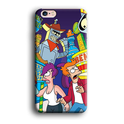 Futurama Scene on Planet City iPhone 6 Plus | 6s Plus Case-Oxvistore