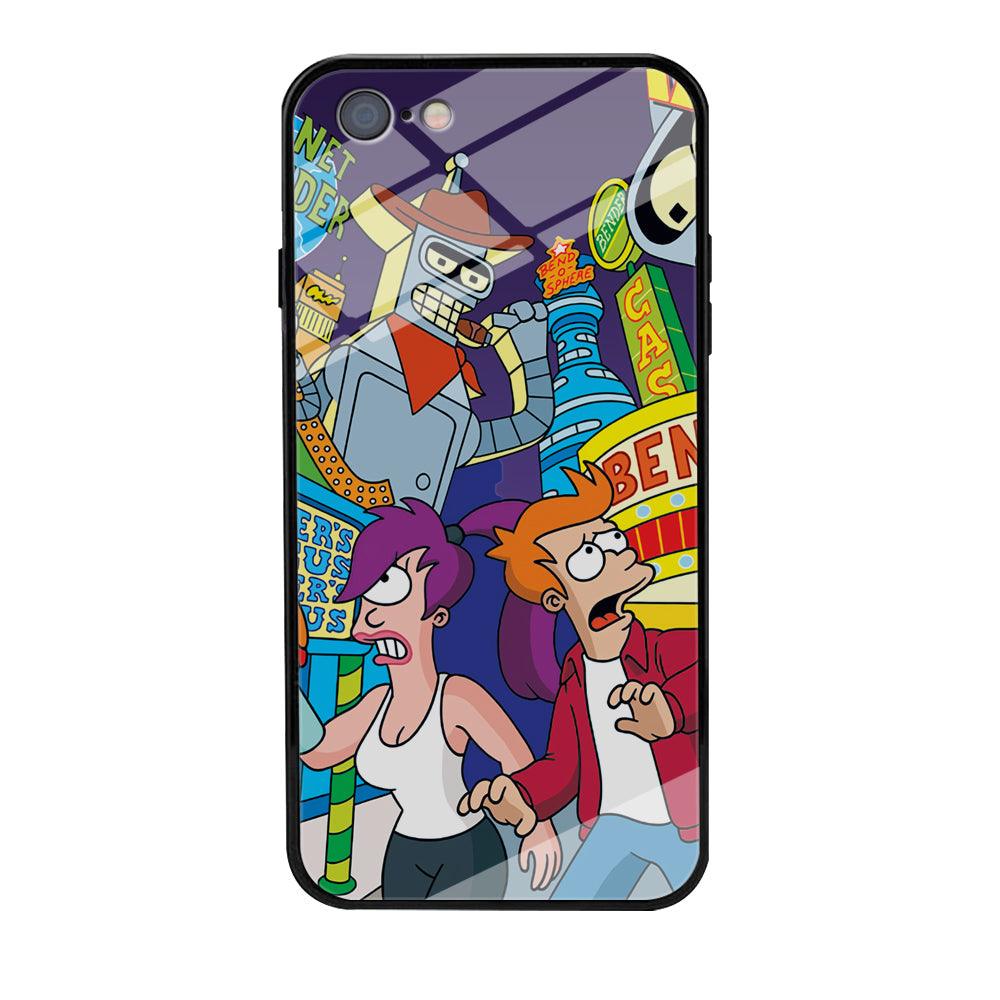 Futurama Scene on Planet City iPhone 6 | 6s Case-Oxvistore