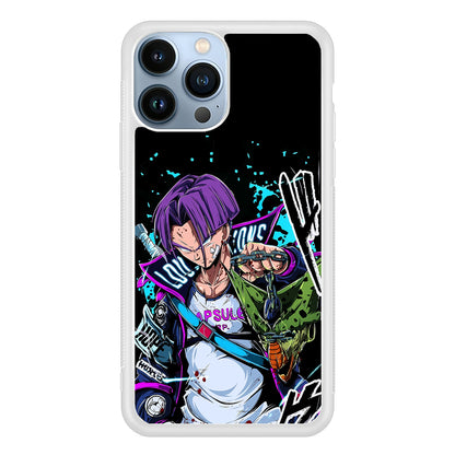 Future Trunks Stylish 2D Rubber Phone Case