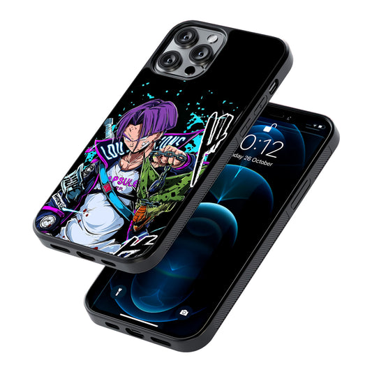 Future Trunks Stylish 2D Rubber Phone Case