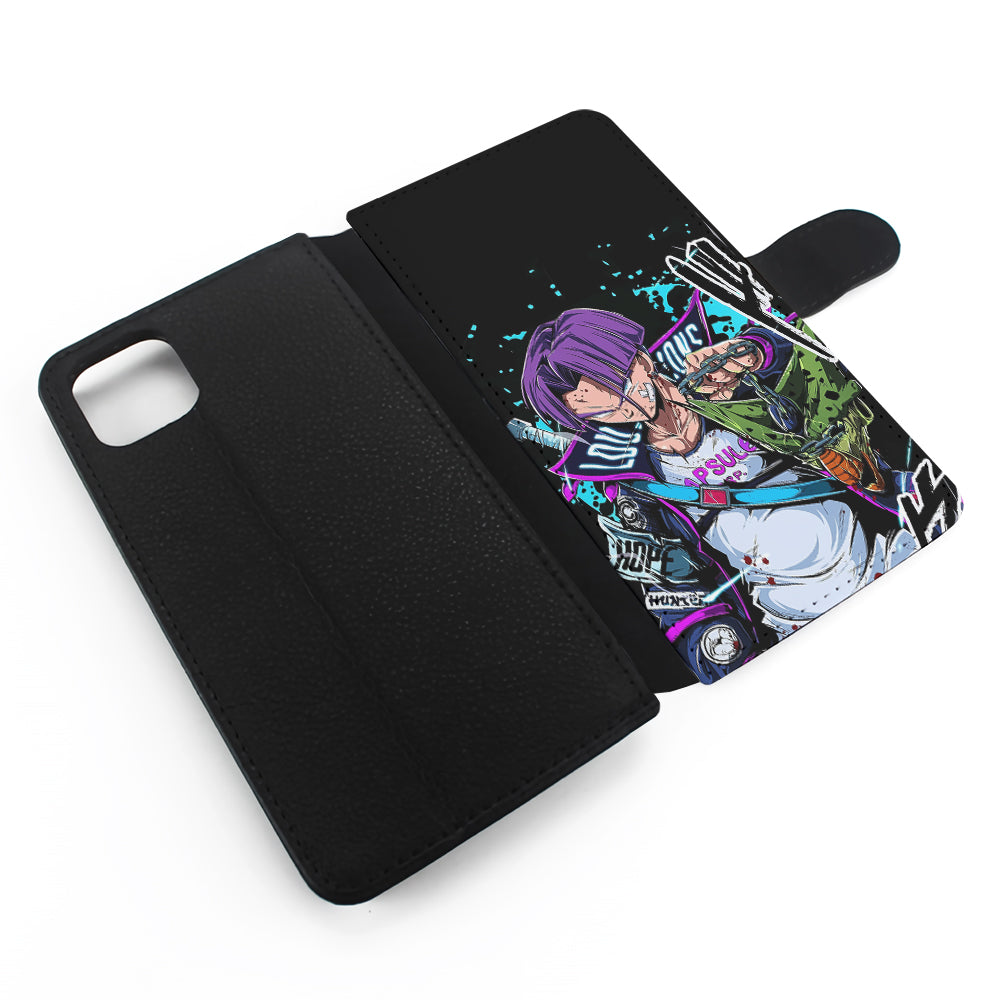 Future Trunks Stylish Flip Wallet Phone Case