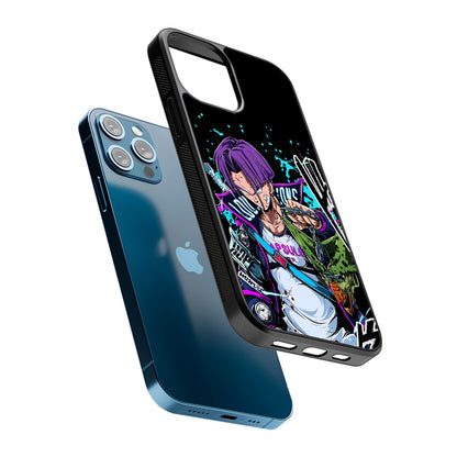 Future Trunks Stylish 2D Rubber Phone Case