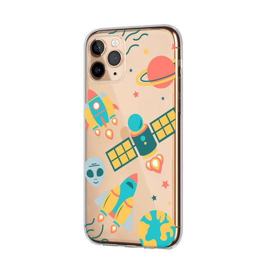 Galaxy Yellowish Sunlight Clear Soft Case-Oxvistore