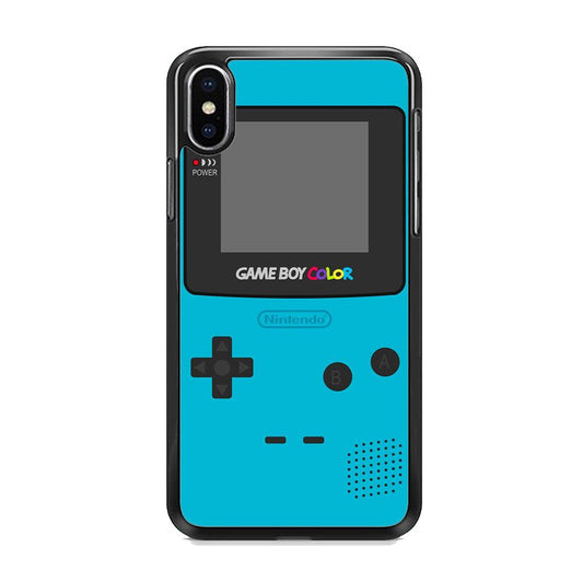 Game Box Game for Boy iPhone X Case-Rubber White (2D Case)-Oxvistore