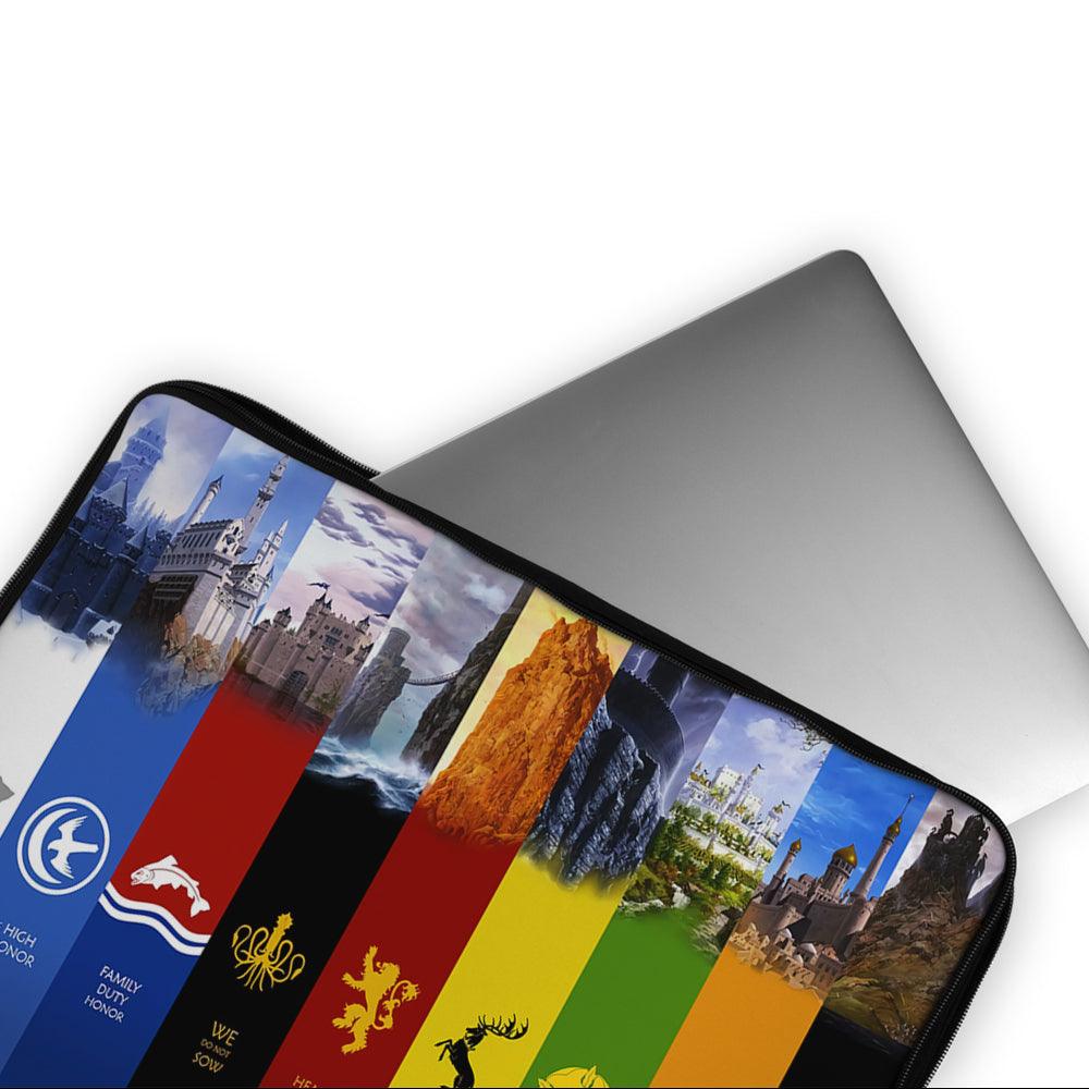 Game of Thrones Castles Emblem Laptop Sleeve Protective Cover-Oxvistore