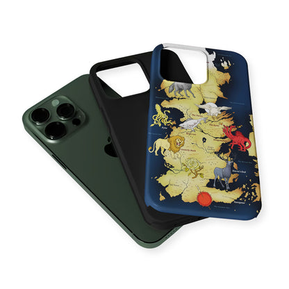 Game of Thrones Map of Westeros 2 in 1 Tough Phone Case