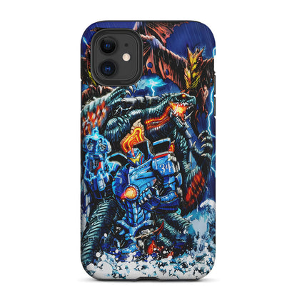 Gamera VS Pacific Rim 2 in 1 Tough Phone Case