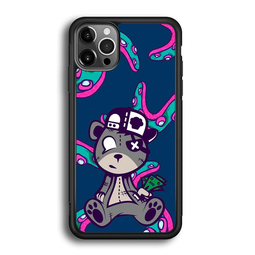 Gangsta Bear Need The Money iPhone 12 Pro Max Case-3D Case-Oxvistore