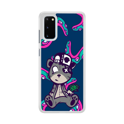 Gangsta Bear Need The Money Samsung Galaxy S20 Case-Oxvistore