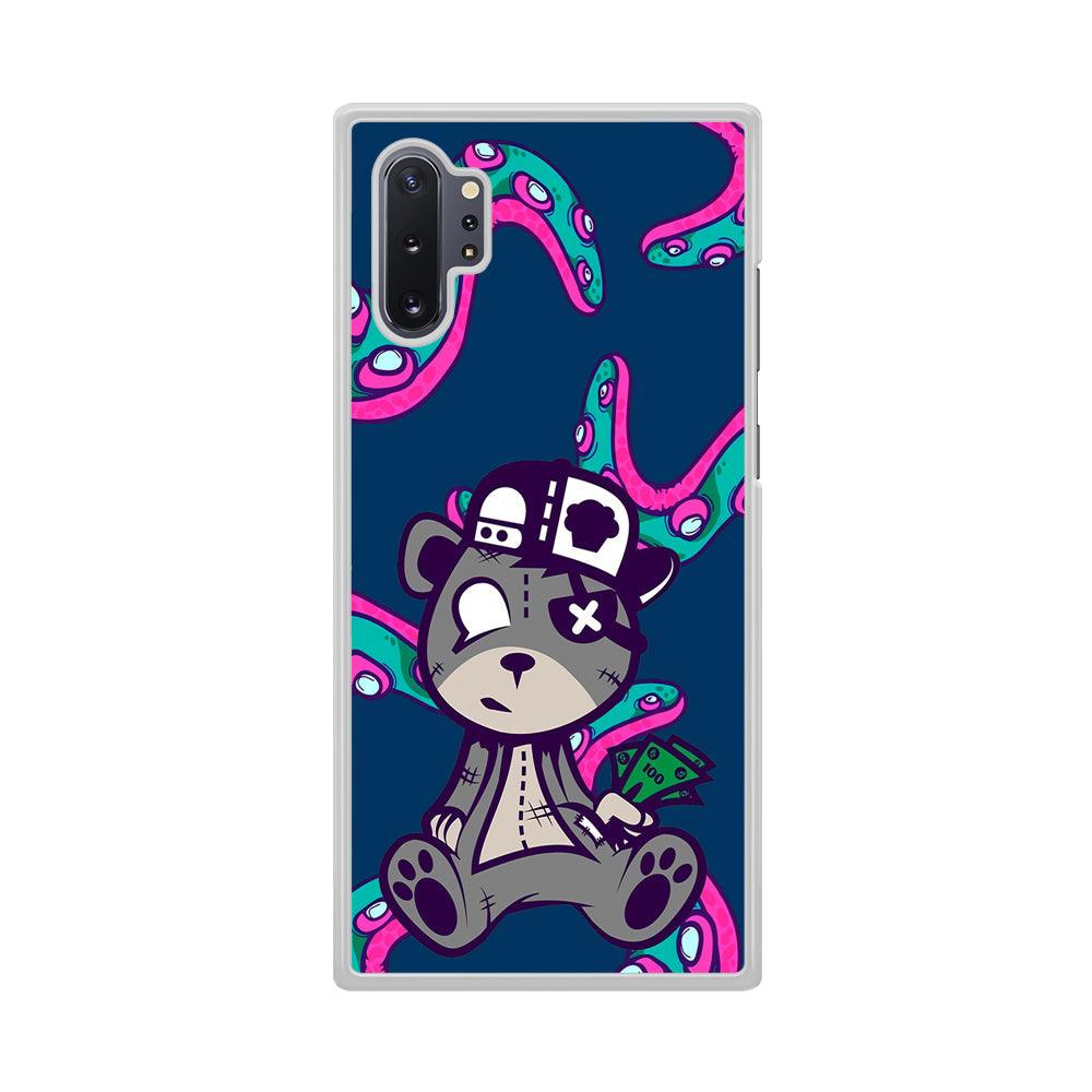 Gangsta Bear Need The Money Samsung Galaxy Note 10 Plus Case-Oxvistore