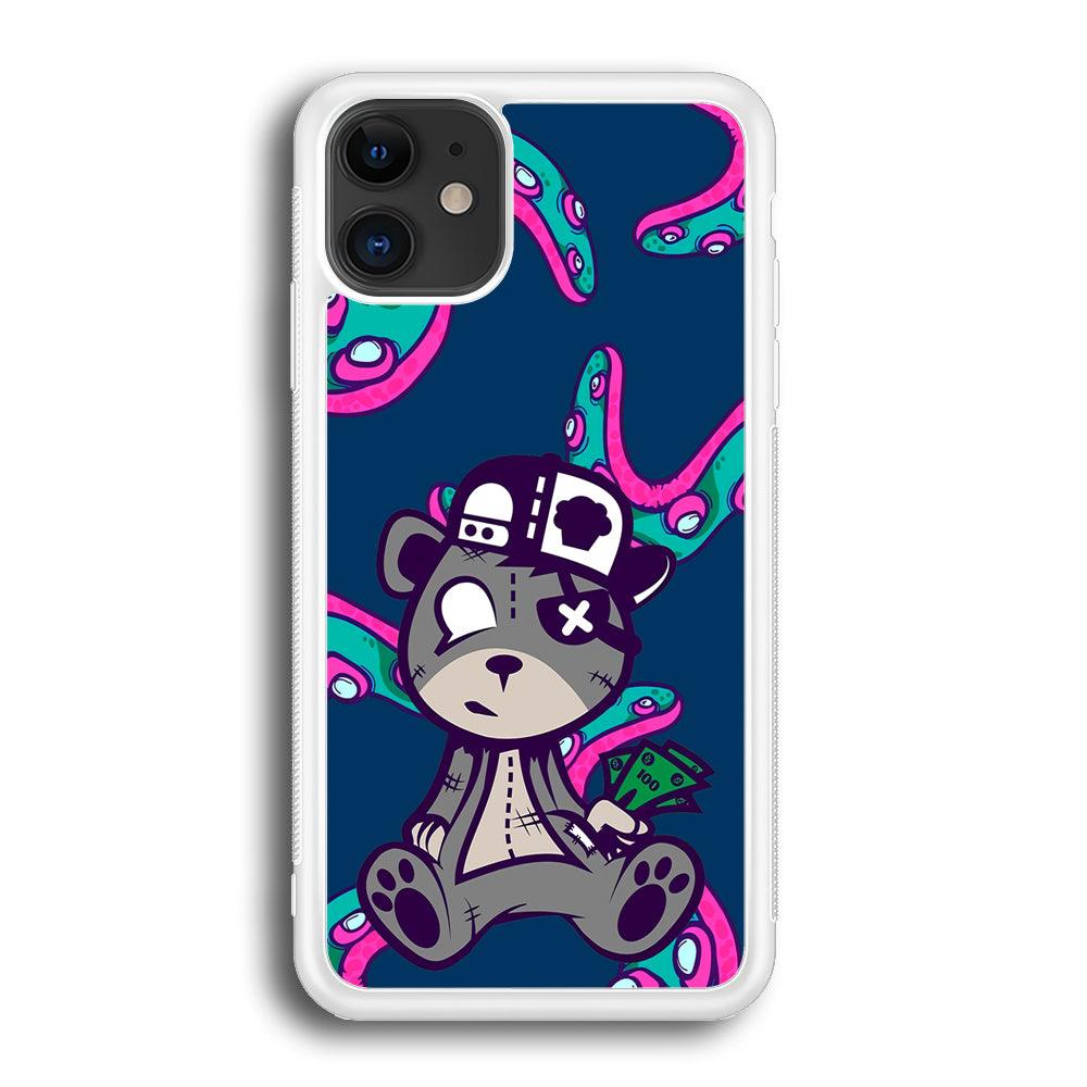 Gangsta Bear Need The Money iPhone 12 Case-Oxvistore