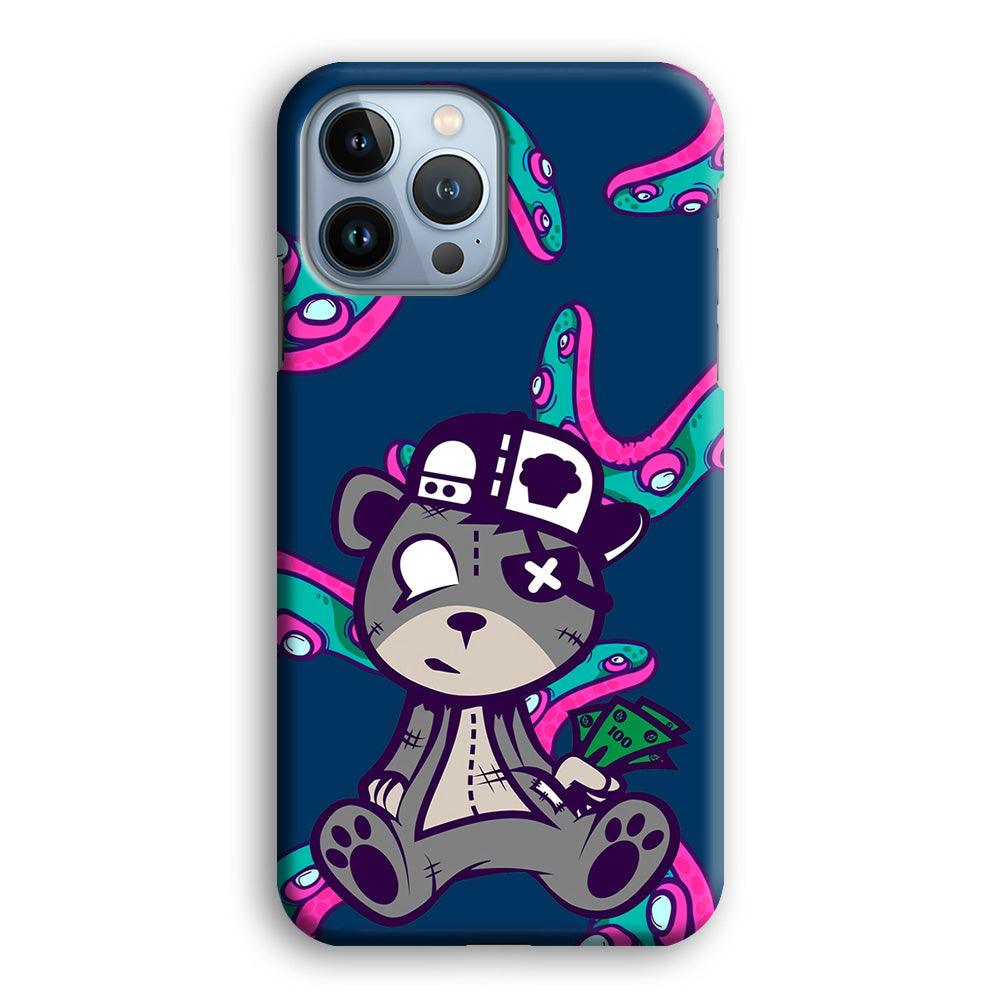 Gangsta Bear Need The Money iPhone 14 Pro Max Case-Oxvistore