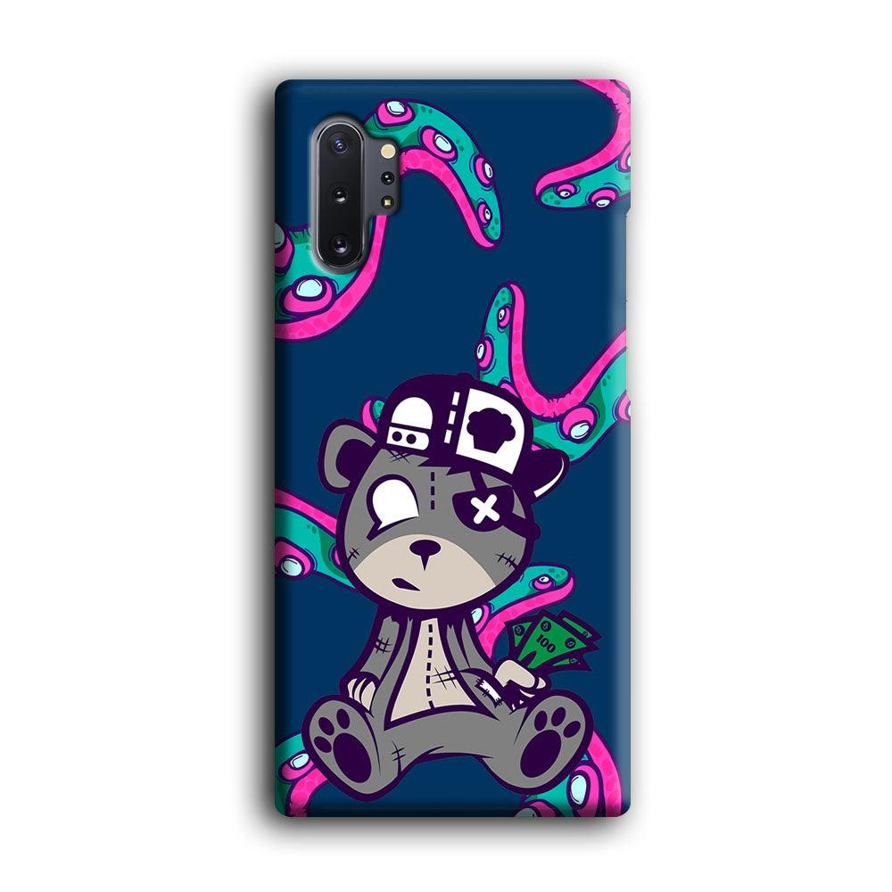 Gangsta Bear Need The Money Samsung Galaxy Note 10 Plus Case-Oxvistore