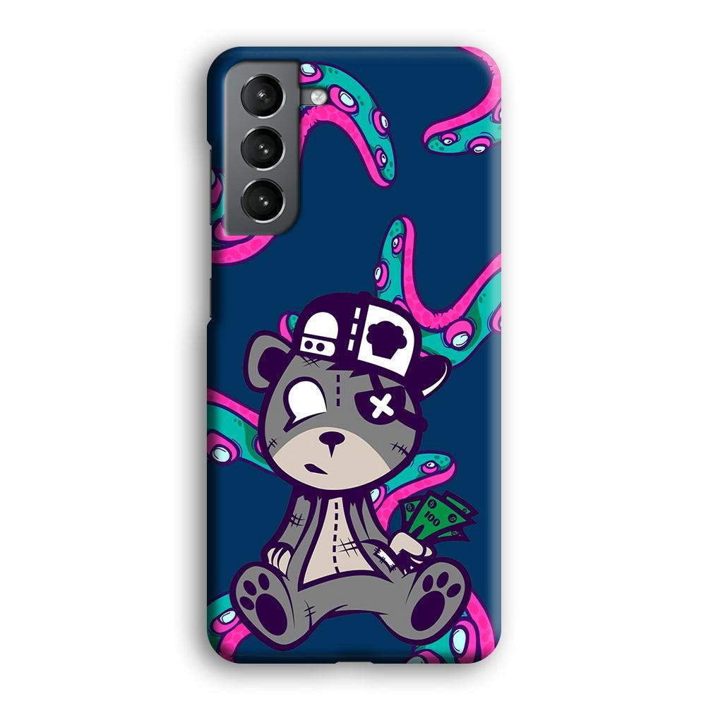 Gangsta Bear Need The Money Samsung Galaxy S21 Plus Case-Oxvistore