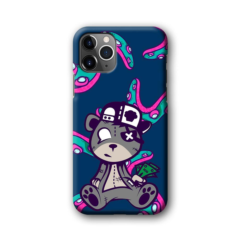 Gangsta Bear Need The Money iPhone 11 Pro Case-Oxvistore