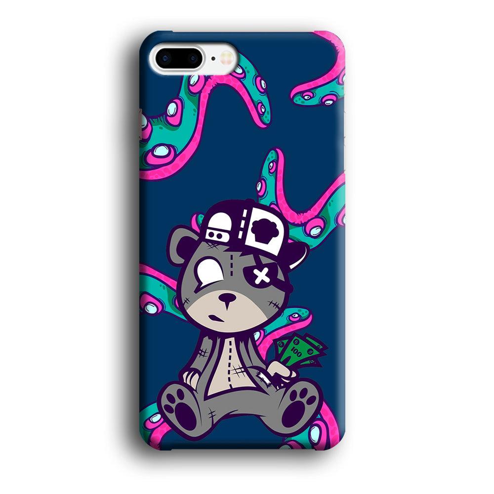 Gangsta Bear Need The Money iPhone 7 Plus Case-Oxvistore