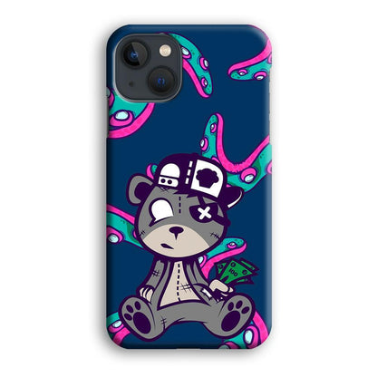 Gangsta Bear Need The Money iPhone 15 Plus Case-Oxvistore