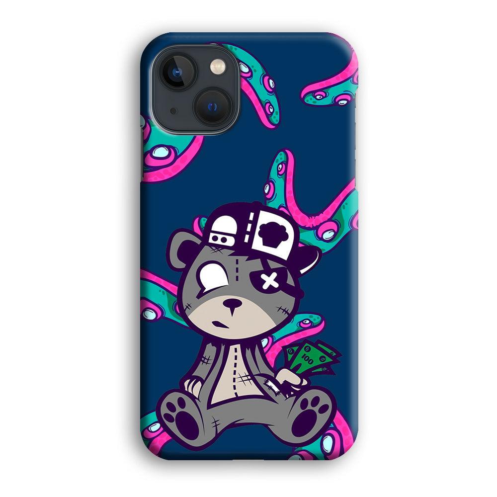 Gangsta Bear Need The Money iPhone 13 Case-Oxvistore