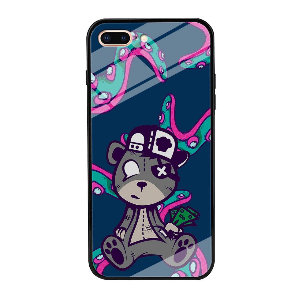 Gangsta Bear Need The Money iPhone 7 Plus Case-Oxvistore