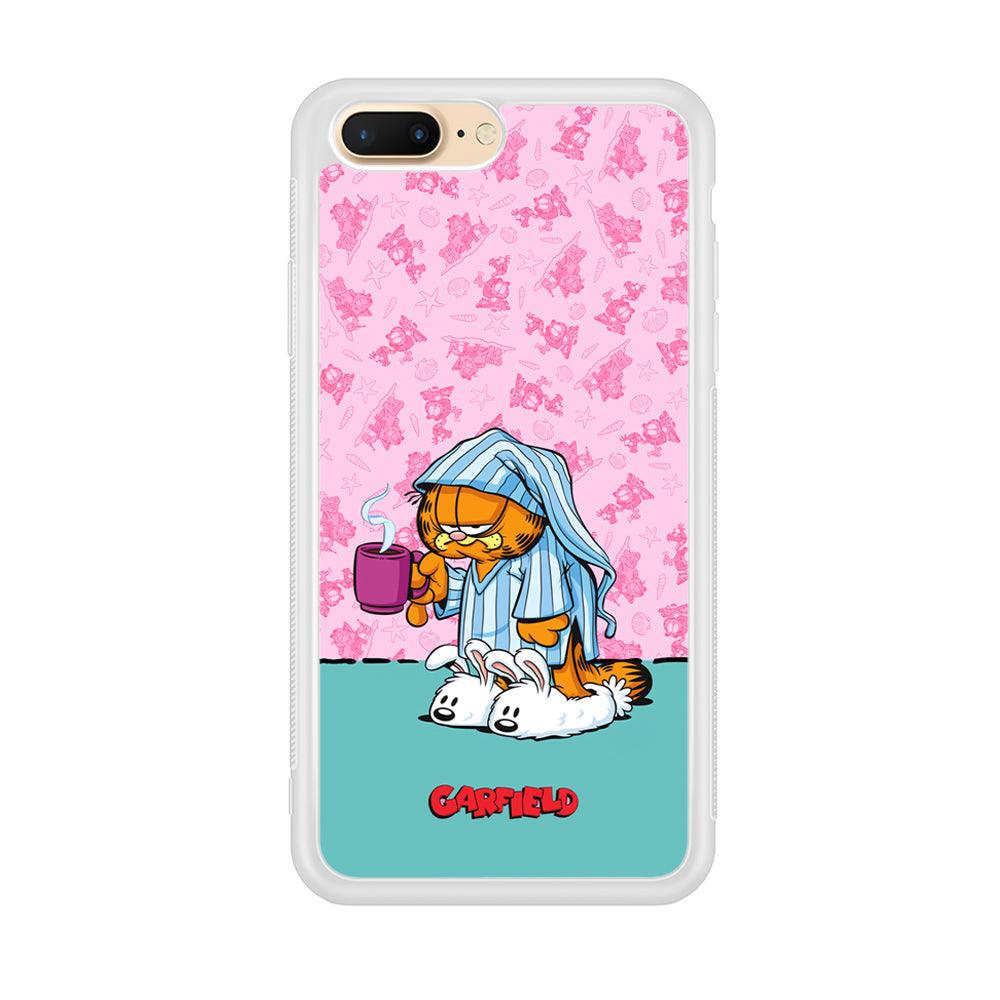 Garfield Bad Morning Vibes iPhone 8 Plus Case-Oxvistore