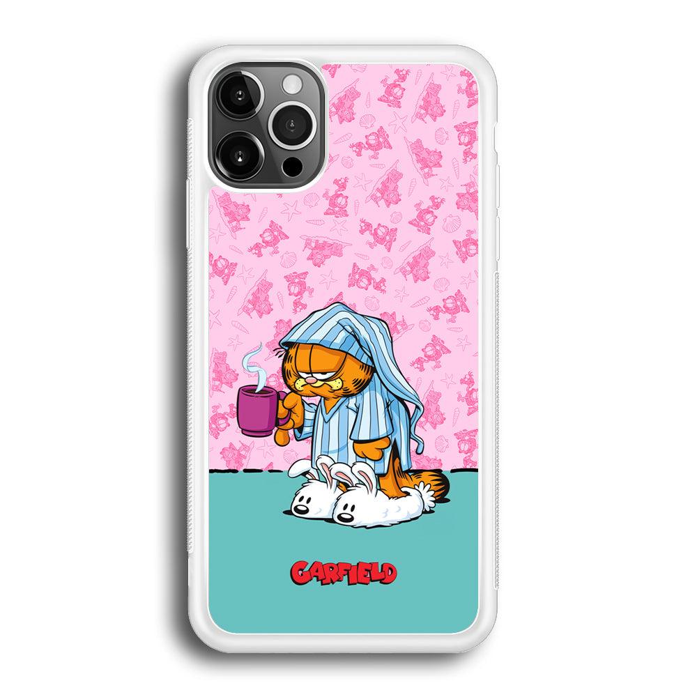 Garfield Bad Morning Vibes iPhone 12 Pro Max Case-Oxvistore