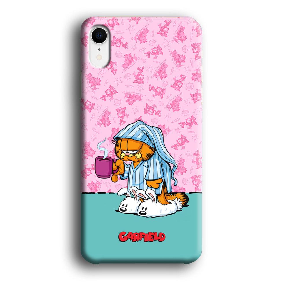 Garfield Bad Morning Vibes iPhone XR Case-Oxvistore