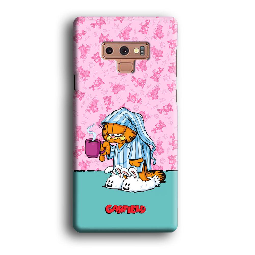 Garfield Bad Morning Vibes Samsung Galaxy Note 9 Case-Oxvistore