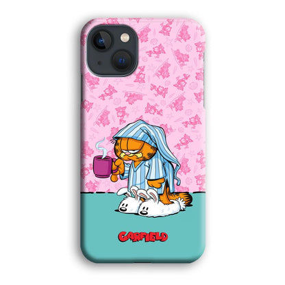 Garfield Bad Morning Vibes iPhone 13 Case-Oxvistore