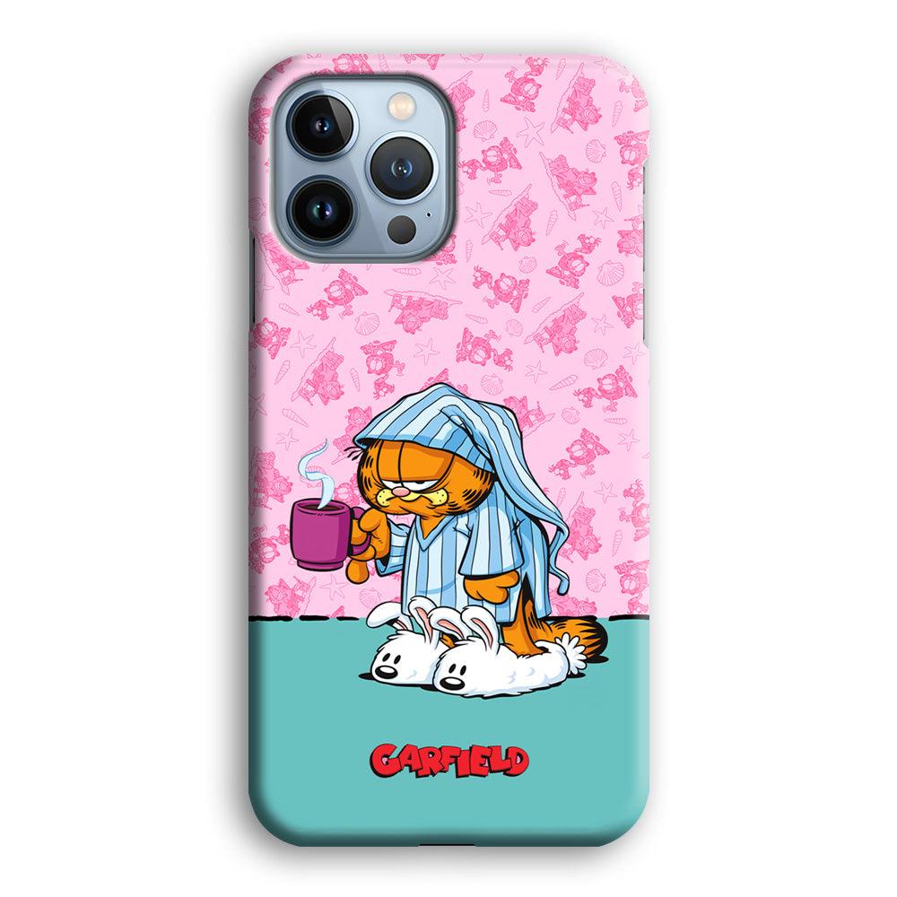 Garfield Bad Morning Vibes iPhone 14 Pro Max Case-Oxvistore