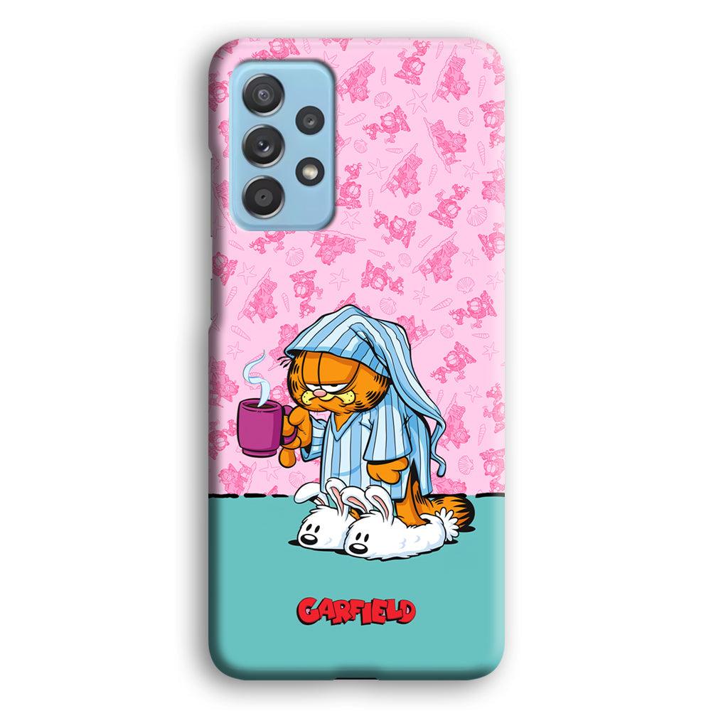 Garfield Bad Morning Vibes Samsung Galaxy A52 Case-Oxvistore