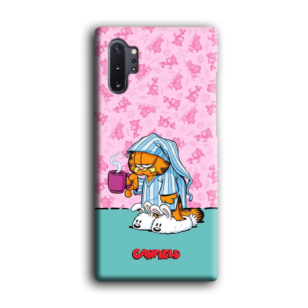 Garfield Bad Morning Vibes Samsung Galaxy Note 10 Plus Case-Oxvistore