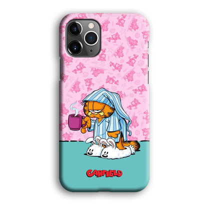 Garfield Bad Morning Vibes iPhone 12 Pro Case-Oxvistore