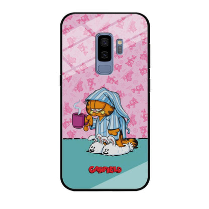 Garfield Bad Morning Vibes Samsung Galaxy S9 Plus Case-Oxvistore