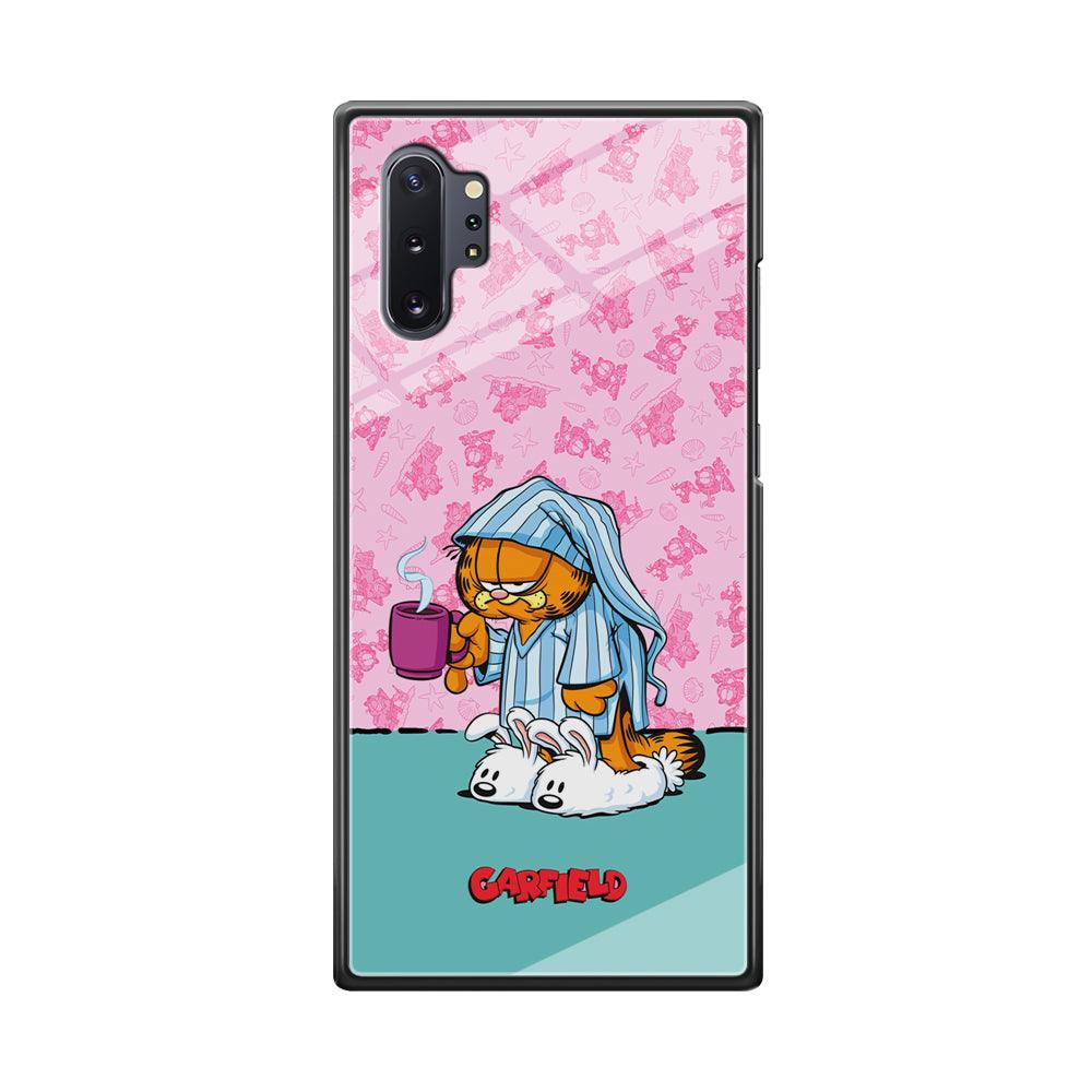 Garfield Bad Morning Vibes Samsung Galaxy Note 10 Plus Case-Oxvistore