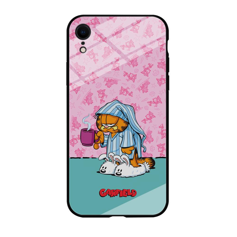 Garfield Bad Morning Vibes iPhone XR Case-Oxvistore